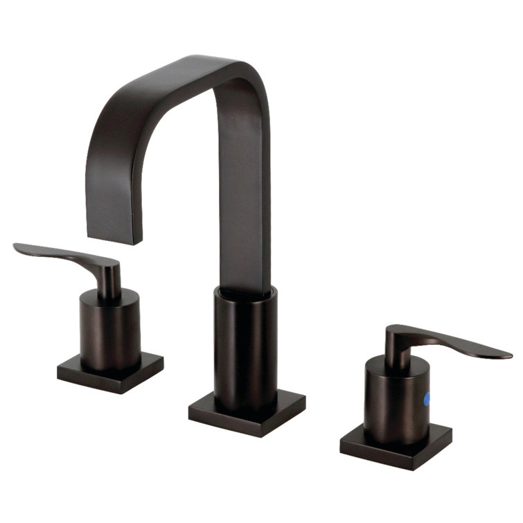 Serena 9'' Oil Rubbed Bronze Modern Widespread Bathroom Faucet