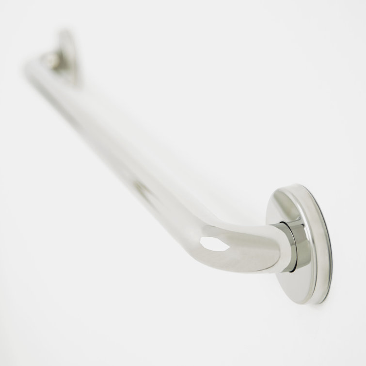 Polished Stainless Steel 42" Wall Mounted Grab Bar
