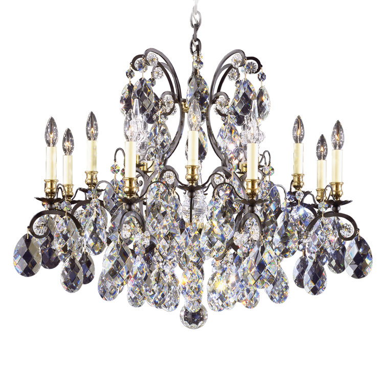 Heirloom Gold Renaissance 13-Light Heritage Crystal Chandelier
