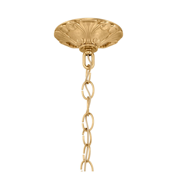 Heirloom Gold La Scala 10-Light Heritage Crystal Chandelier