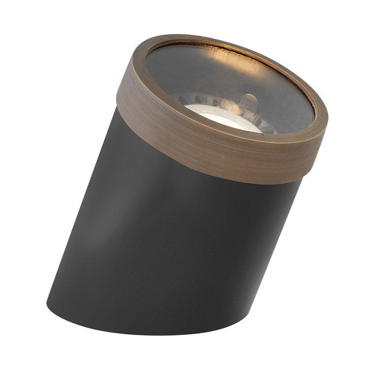 Matte Bronze PVC Outdoor Low Voltage Well Light