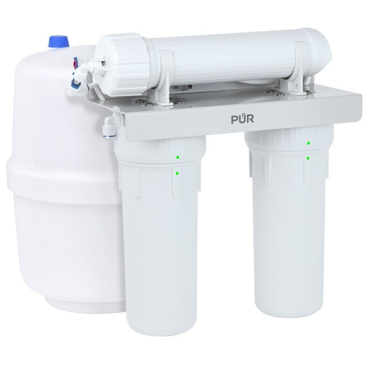 PUR 3-Stage White Under Sink Reverse Osmosis Water Filtration System