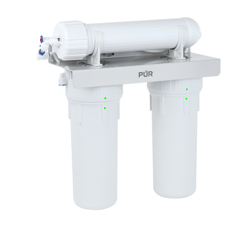 PUR 3-Stage White Under Sink Reverse Osmosis Water Filtration System