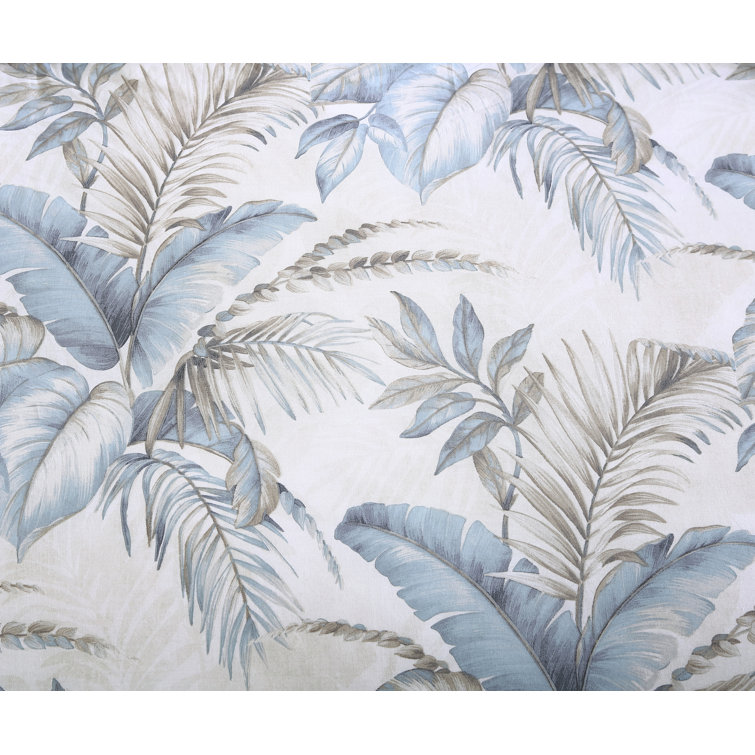 King Blue Cotton Reversible Comforter Set with Shams