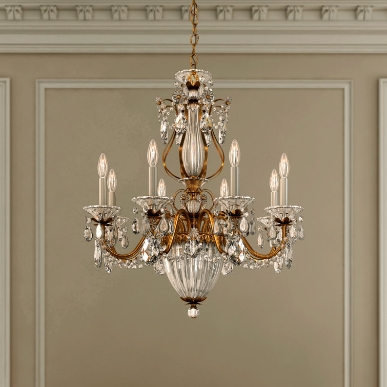 Heirloom Gold Bagatelle 11-Light Traditional Crystal Chandelier
