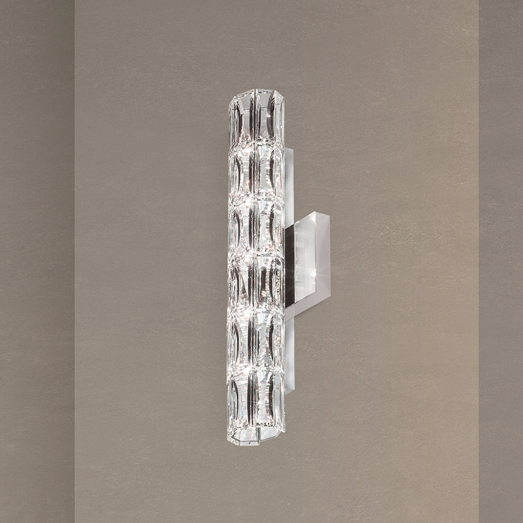 Verve Contemporary Steel Wall Sconce 17.95" Direct Wired