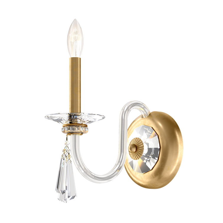 Savannah Heirloom Gold Dimmable Direct Wired Wall Sconce