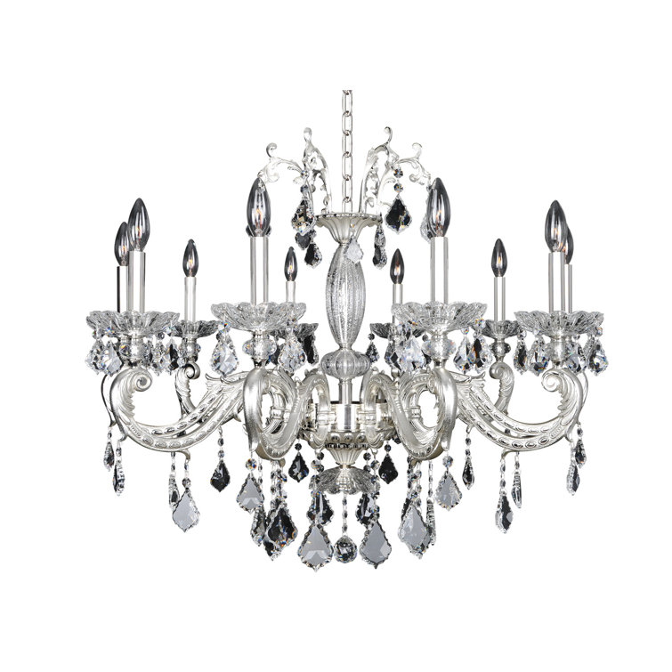 Casella 10-Light Clear Crystal Traditional Chandelier