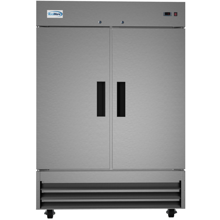 54" Stainless Steel Two-Door Commercial Reach-In Refrigerator