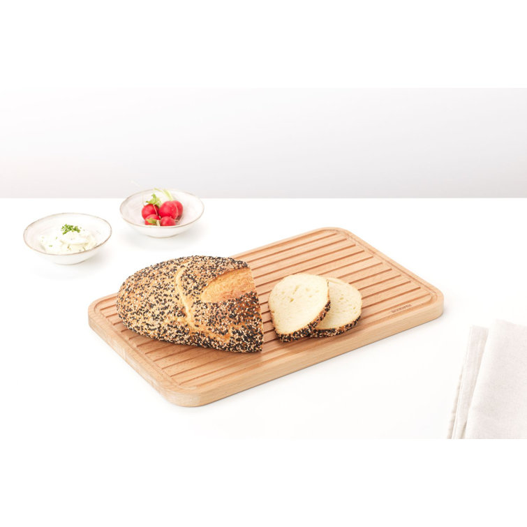 Brabantia Beech Wood Rectangular Chopping Board Set