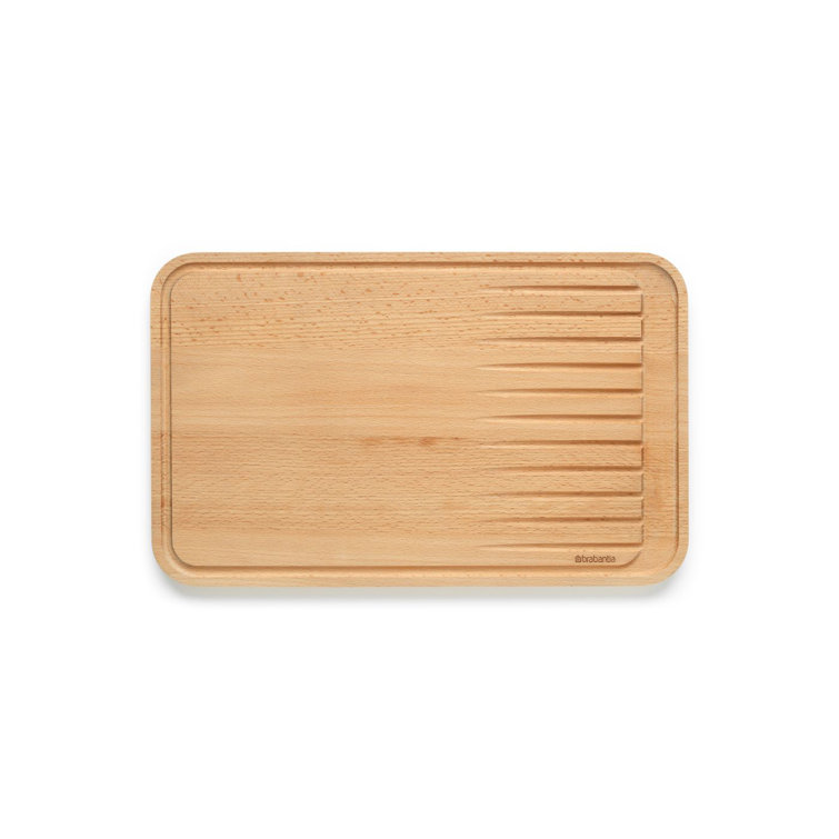 Brabantia Beech Wood Rectangular Chopping Board Set
