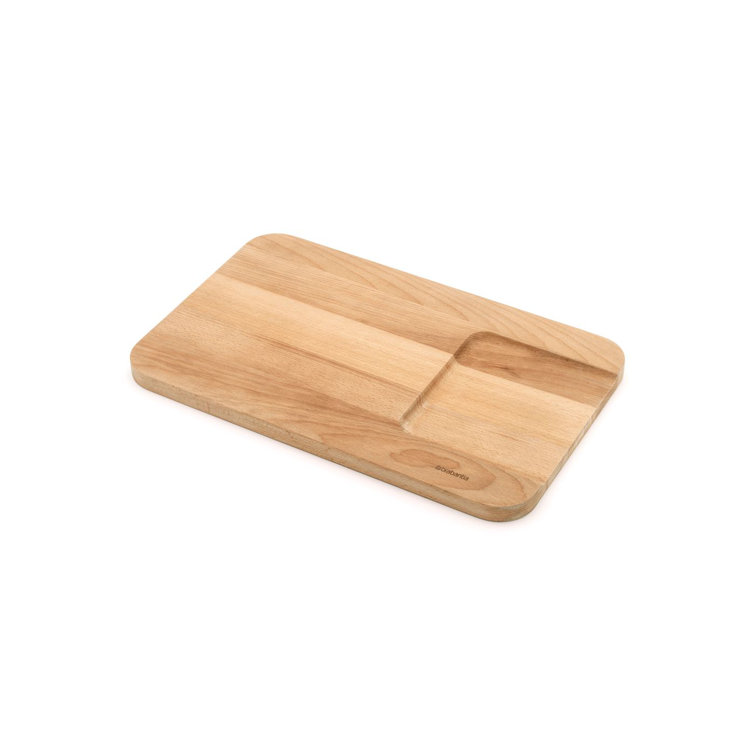 Brabantia Beech Wood Rectangular Chopping Board Set