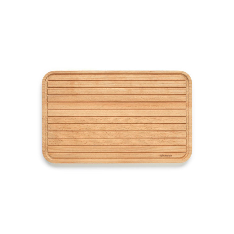 Brabantia Beech Wood Rectangular Chopping Board Set