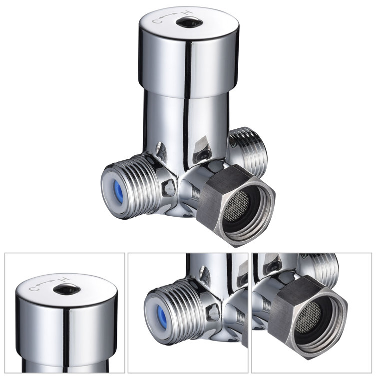 Brushed Nickel Touchless Bathroom Faucet with Drain Assembly