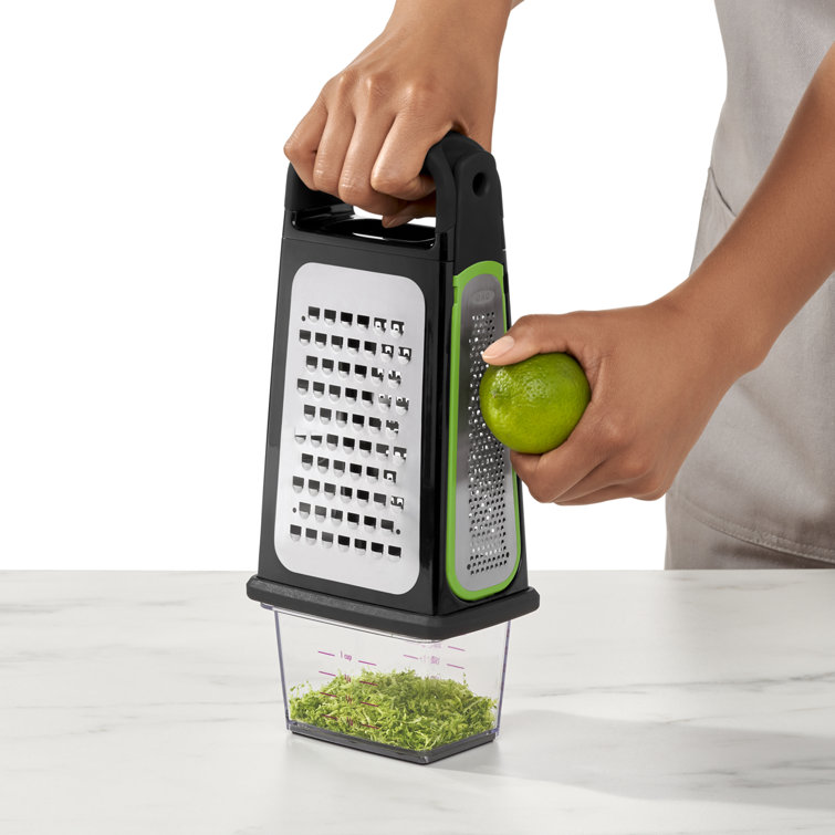OXO Good Grips Stainless Steel Box Grater with Container