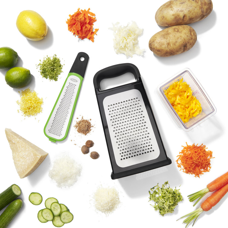 OXO Good Grips Stainless Steel Box Grater with Container