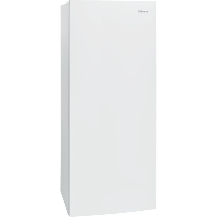 White 13 cu. ft. Frost-Free Upright Freezer with LED Lighting