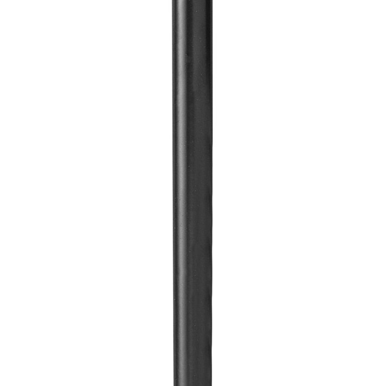 24-Inch Matte Black Steel Extension Rod