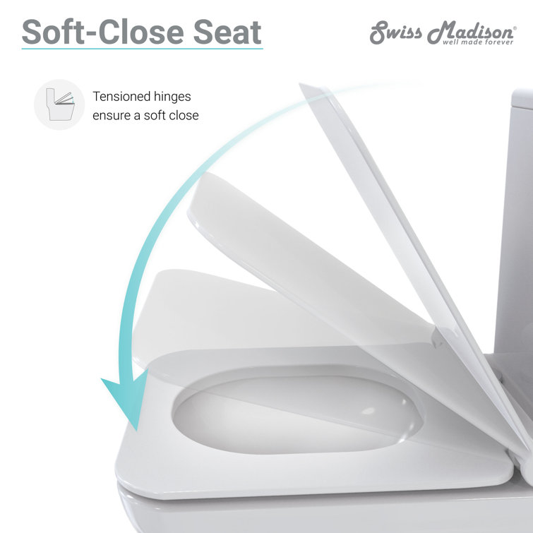 White High Efficiency Touchless Dual Flush One-Piece Toilet