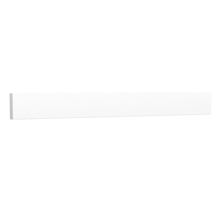 White Cultured Marble 30-Inch Backsplash