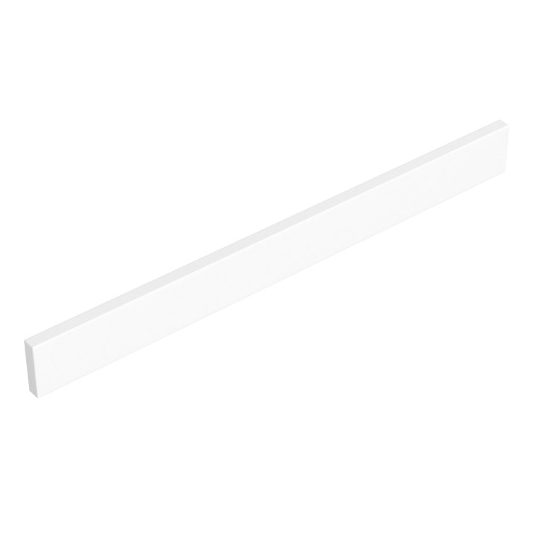 White Cultured Marble 30-Inch Backsplash