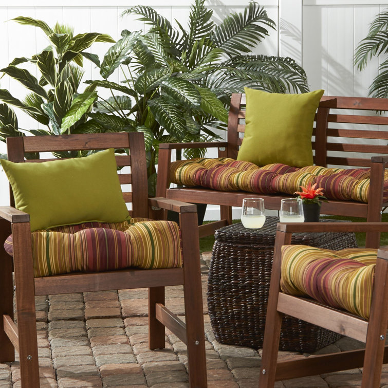 Indoor/Outdoor Reversible Throw Pillow