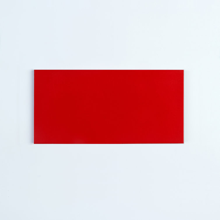 Ivory 3'' x 6'' Glass Peel and Stick Subway Tile