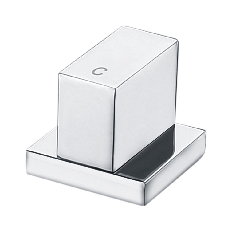 Polished Chrome 2-Handle Deck-Mount Roman Tub Faucet