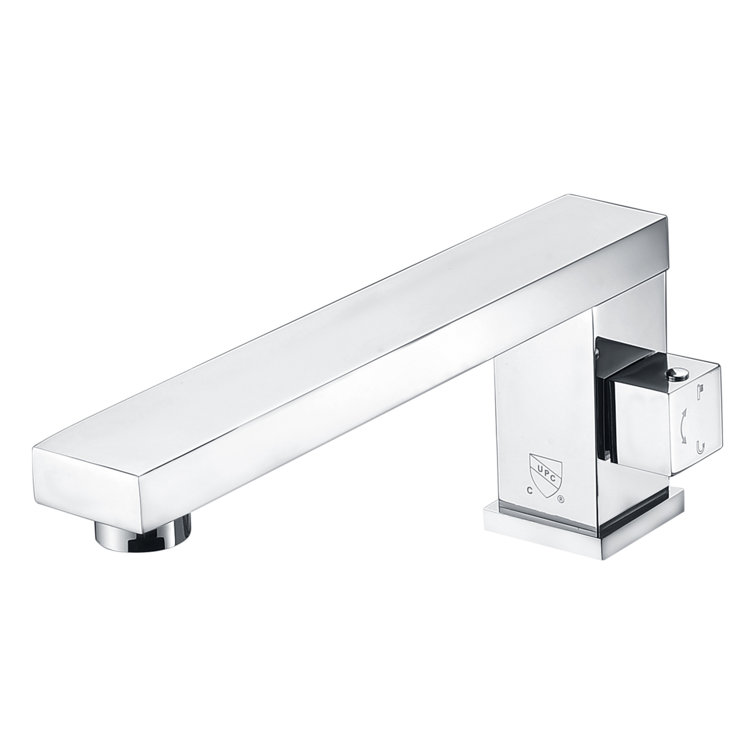 Polished Chrome 2-Handle Deck-Mount Roman Tub Faucet