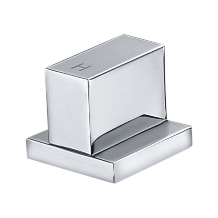 Polished Chrome 2-Handle Deck-Mount Roman Tub Faucet