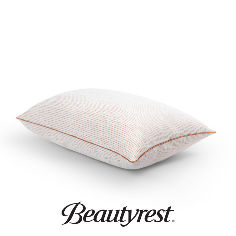 Copper Infused Memory Foam Jumbo Support Pillow Set