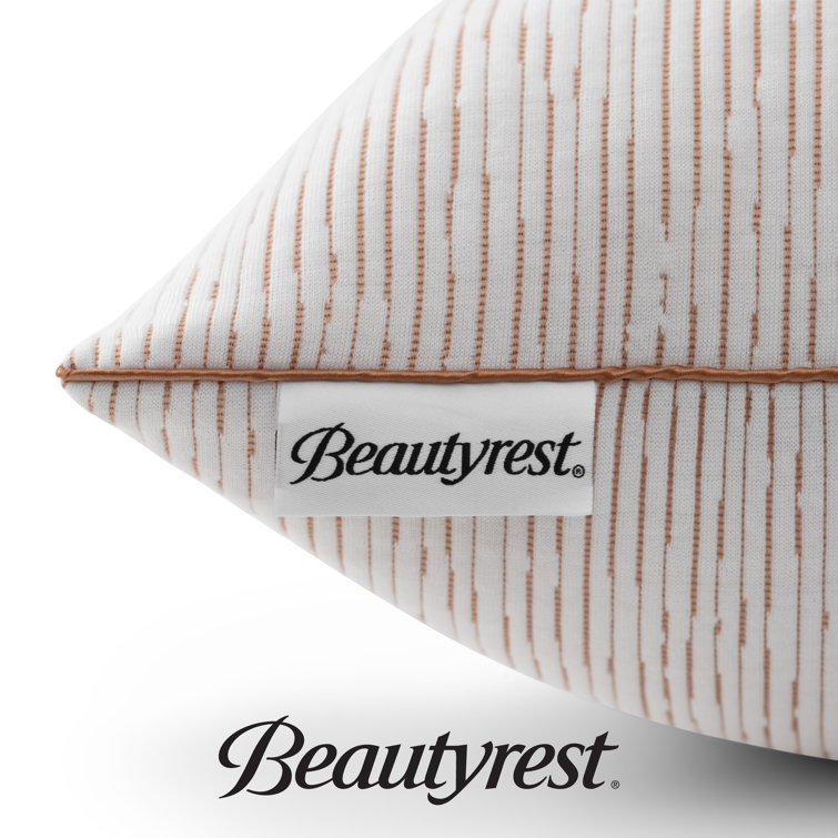 Copper Infused Memory Foam Jumbo Support Pillow Set