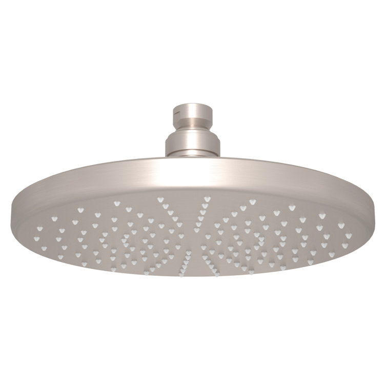8" Satin Nickel Ceiling Mounted Rain Showerhead