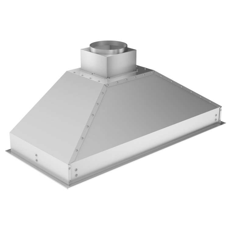 46-inch Stainless Steel Island Mount Range Hood Insert