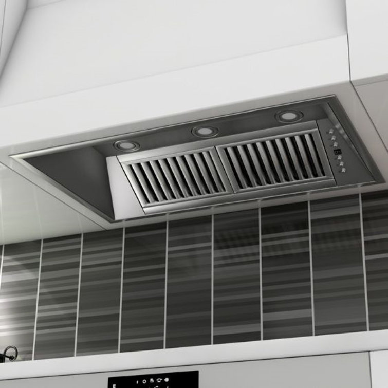 34" Stainless Steel Convertible Range Hood Insert