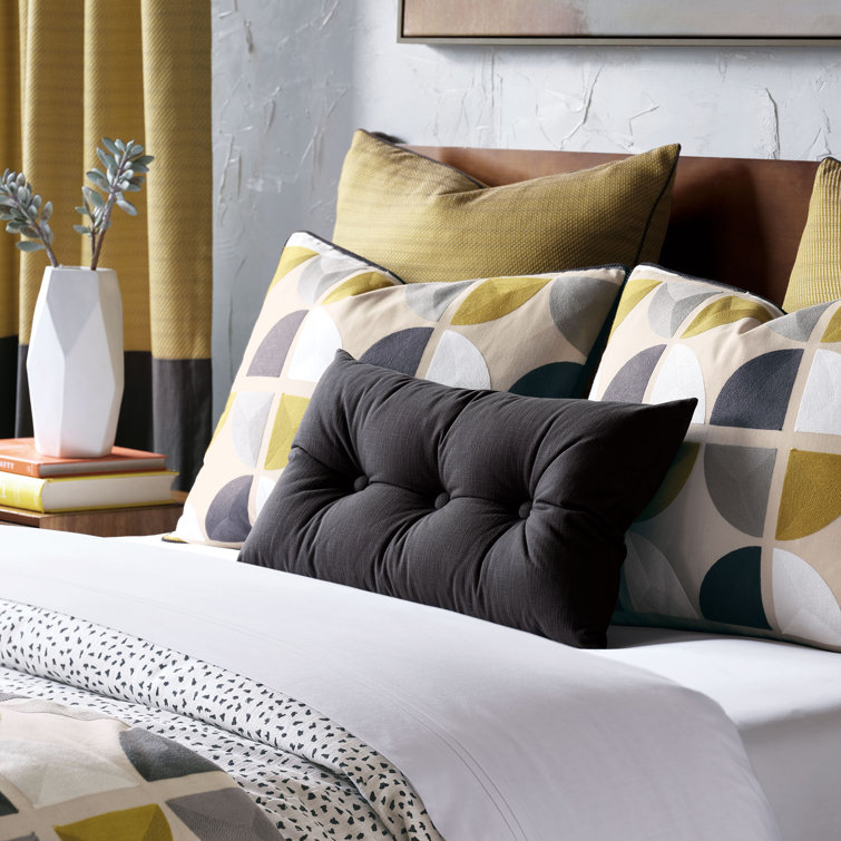 Camden King Cotton Geometric Duvet Cover Set