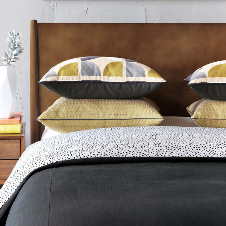 Camden King Cotton Geometric Duvet Cover Set