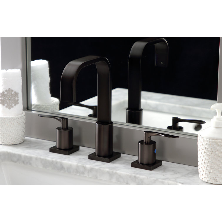 Serena 9'' Oil Rubbed Bronze Modern Widespread Bathroom Faucet