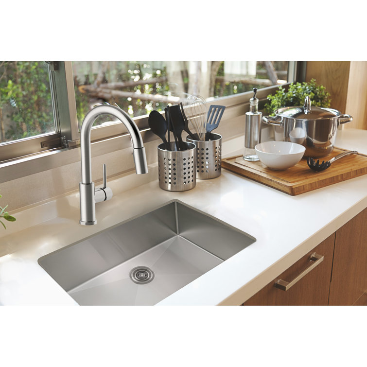32-Inch Stainless Steel Single Bowl Undermount Kitchen Sink