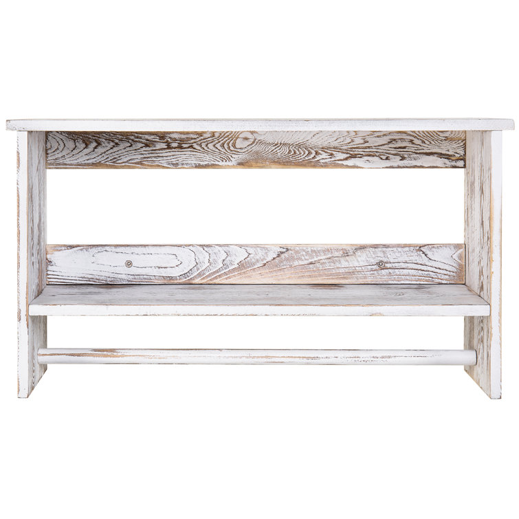 Wood 1 Wall Towel Rack