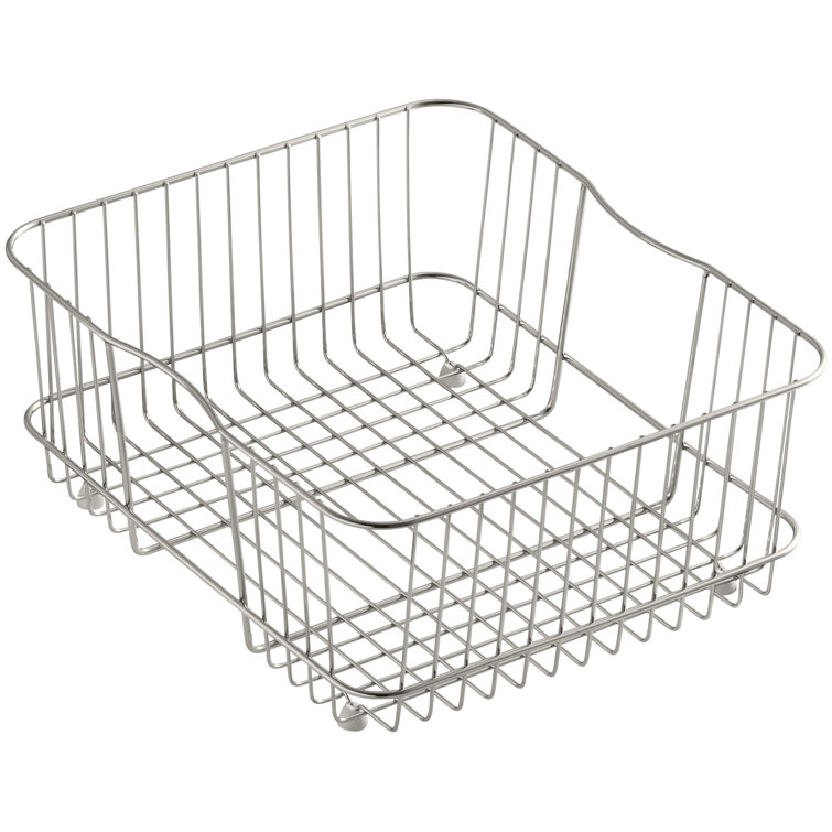 Stainless Steel Wire Sink Basket with Raised Feet