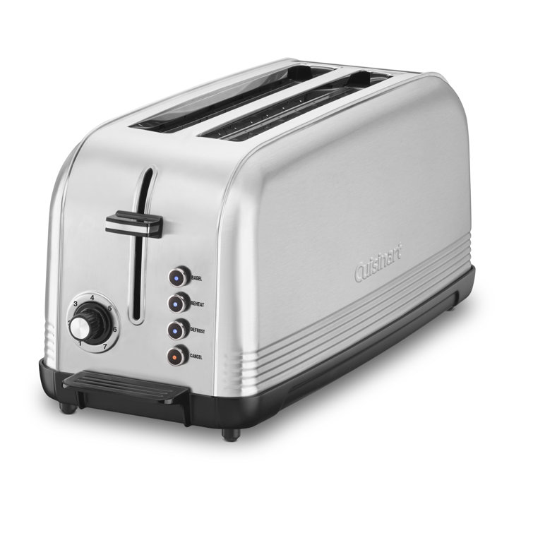 Cuisinart Silver Stainless Steel 2-Slice Long Slot Toaster