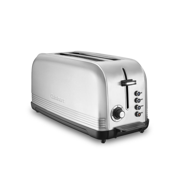 Cuisinart Silver Stainless Steel 2-Slice Long Slot Toaster