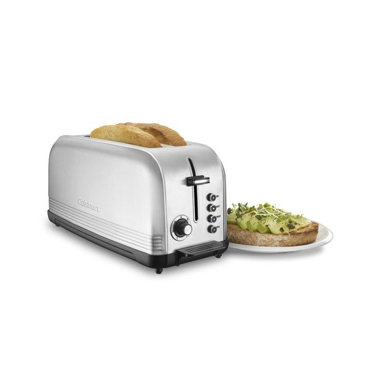 Cuisinart Silver Stainless Steel 2-Slice Long Slot Toaster