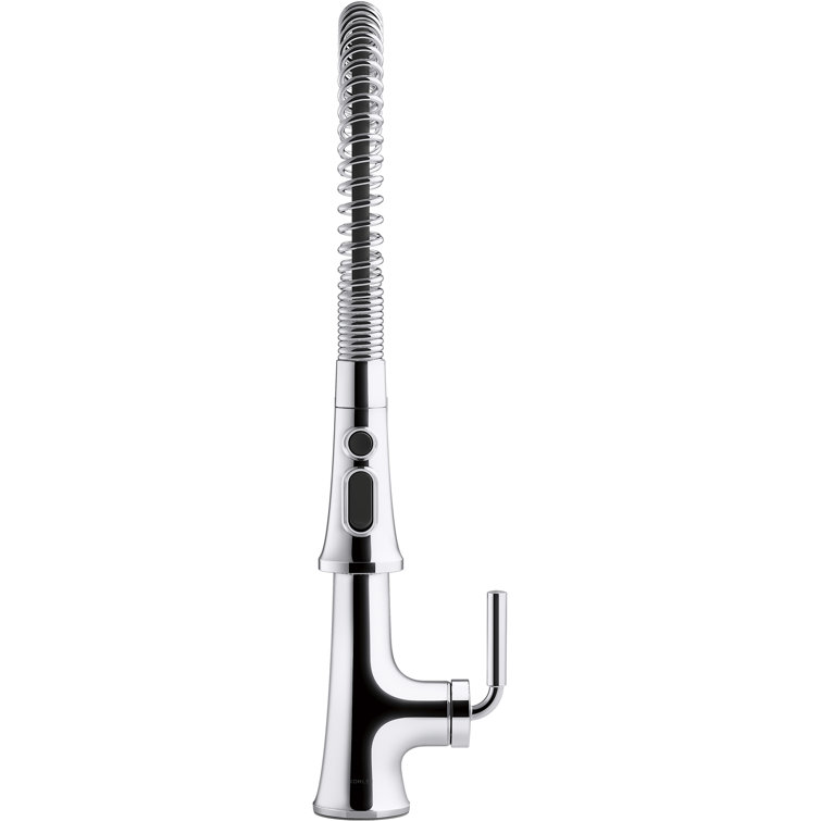 Tone Semi-Professional Polished Chrome Kitchen Faucet with 3-Function Pull-Down Sprayer