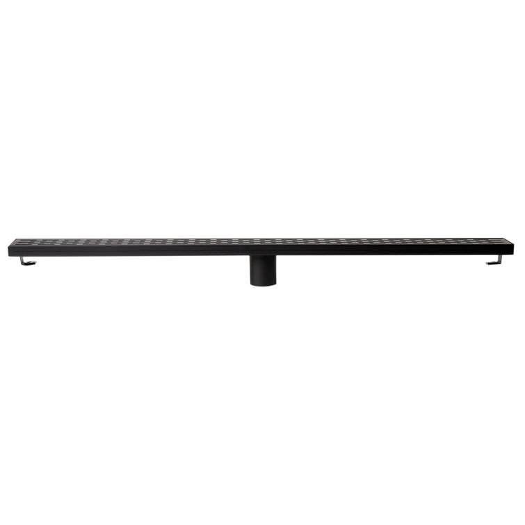 36'' Black Matte Stainless Steel Linear Shower Drain