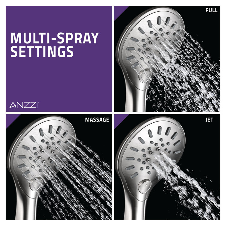 Valkrie Massage/Jet Dual Shower Head