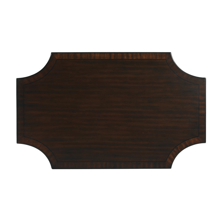 Richmond Transitional Rectangular Brown Mahogany Cocktail Table