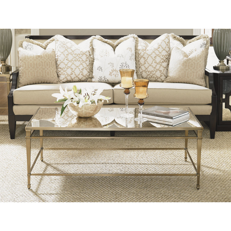 Lexington Kensington Place Rectangular Metal Cocktail Table
