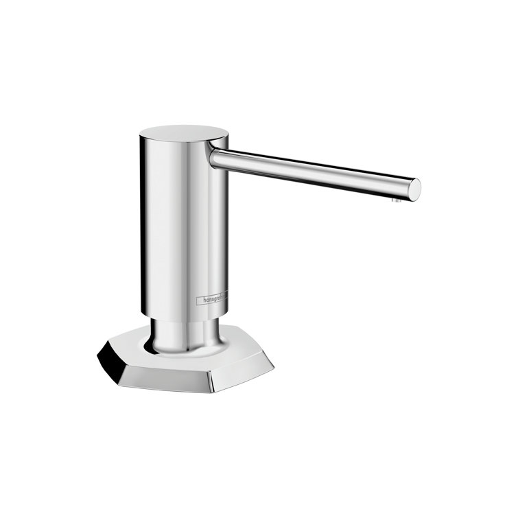 Locarno Chrome Art Deco Soap Dispenser